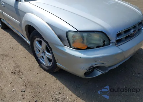 2003 Subaru Baja из США, поврежденный, VIN 4S4BT61C437112898